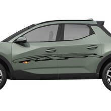 Rally Side Doors Vinyl Stickers Decal Graphic fit to Hyundai Santa Cruz 2