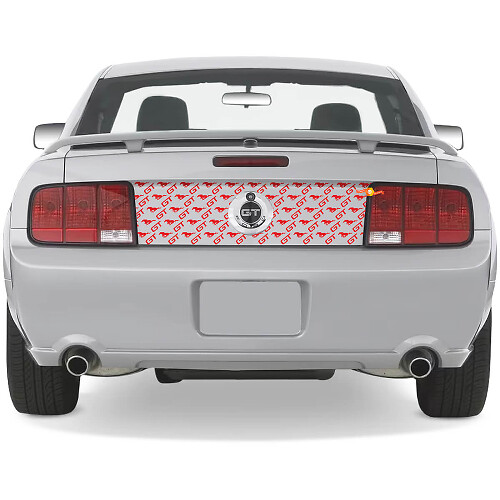 Rear Trunk Vinyl Decals Stickers Graphics for Ford Mustang GT
