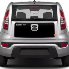 Rear Trunk Vinyl Wrap Decal Sticker Graphic 2 for Kia Soul 2