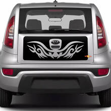 Rear Trunk Vinyl Wrap Decal Sticker Graphic 2 for Kia Soul 4