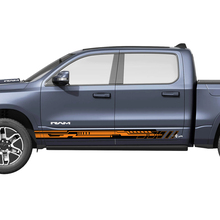 Side Doors Stripes Rocker for Dodge RAM 1500 REV Vinyl Decals Stickers Graphics 2 2