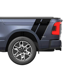 Rear Side Truck Stripes Rocker for Dodge RAM 1500 REV Vinyl Decals Stickers Graphics 2