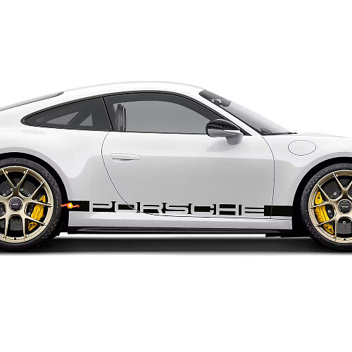 Porsche 911 Side Stripes Kit Decal Sticker