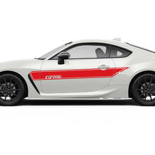 GR86 Logo Doors Side Accents Racing Stripes Graphics Decals Stickers For Toyota GR86  2