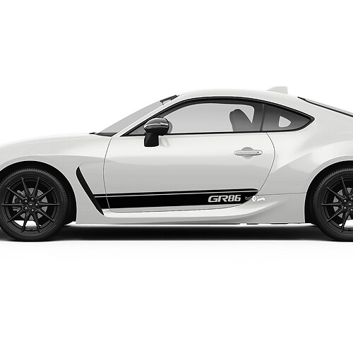 Toyota GR86 Doors Side Accents Stripes Graphics Decals Stickers 2