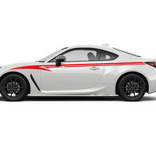 Toyota GR86 full body Side Accents Stripes Graphics Decals Stickers 3