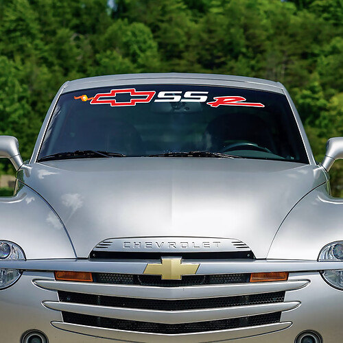 Windshield Decals Chevrolet SS R SSR Vinyl Sticker 1