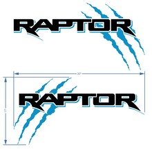 Ford F150 Raptor Claw 2 Colors Bedside Graphics Decal sticker 2