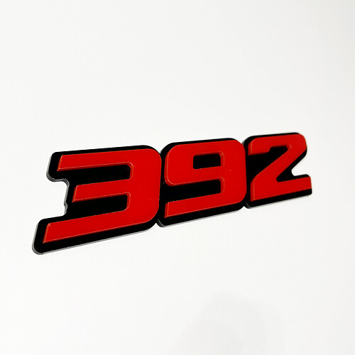 392 Hemi 3D Badge - Custom Fender Grille Tailgate Badges Emblem