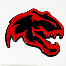 Dinosaur T-Rex TRX 3D Badge - Custom Fender Grille Tailgate Badges Emblem 2 4