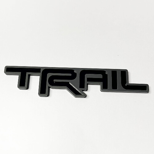 TRAIL 3D Badge – Custom Fender Tailgate Front Grille Badges Emblem for Toyota TRD 2