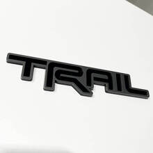 TRAIL 3D Badge Fender Tailgate Emblem 2 for Toyota TRD 3