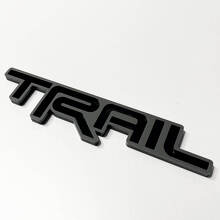 TRAIL 3D Badge Fender Tailgate Emblem 2 for Toyota TRD 4