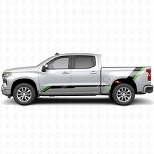 Rising Accent Door & Bedside Vinyl Stripes for Chevrolet Silverado 1500 T1XX 2019-2026_4