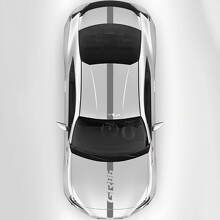 GR86 Logo Thin Stripe Hood Roof Trunk Vinyl Decal Sticker for Toyota GR86_2
