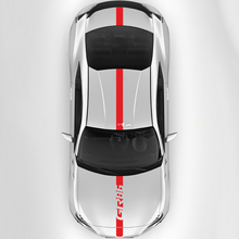 Toyota GR86 Hood Roof Trunk Racing Stripes Graphics Decals Stickers 3