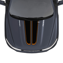 Hood Dual Stripes for Dodge RAM 1500 REV Vinyl Decals Stickers Graphics 2