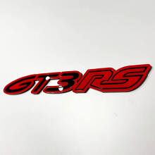 GT3 RS 3D Badge – Custom Fender Tailgate Front Grille Badges Emblem 2 for Porsche GT3 RS 4