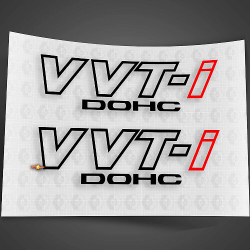 VVT-i DOHC Vinyl Decal Set for Toyota Celica Matrix Scion