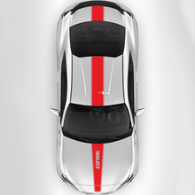 Toyota GR86 Hood Roof Trunk Racing Stripes Graphics Decals Stickers 4 3