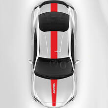 Toyota GR86 Hood Roof Trunk Racing Stripes Graphics Decals Stickers 4 3