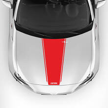 GR86 Logo Hood Racing Stripes Graphics Decals Stickers 3 For Toyota GR86 3