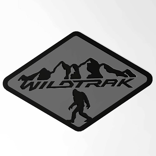 Fender Tailgate 3D Badge Emblem Decal for Ford Bronco Wildtrak