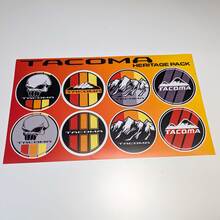 Tacoma Heritage Retro Vintage Old Style Sticker Pack Decals Graphics Racing Stripes fot Toyota 2