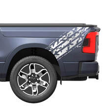 Bed Side Stripes Vinyl Decals Stickers Graphics for Dodge Ram 1500 REV 2