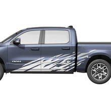Splash Side Doors Truck Vinyl Decals Stickers Graphics for Dodge Ram 1500 REV #2 2