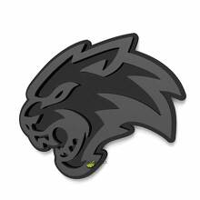 Custom 3D Badge WildCat Fender Badges Tailgate Emblem Front Grille Badge for Dodge like Hellcat 2