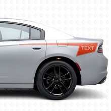 Custom Outline Hockey Stripes Side Vinyl Decal Sticker for Dodge Charger 2015-2026_4