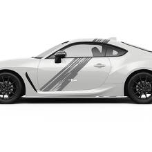 Doors Side Stripes Graphics Decals Stickers for Toyota GR86 Supra 2