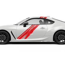 Doors Side Stripes Graphics Decals Stickers for Toyota GR86 Supra 3