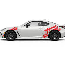 Doors Side Splash Graphics Decals Stickers for Toyota GR86 Supra 3