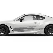 Doors Side Splash Graphics Decals Stickers for Toyota GR86 Supra 2 2