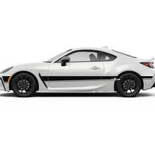 Doors Side Racing Stripes Graphics Decals Stickers for Toyota GR86  2 2