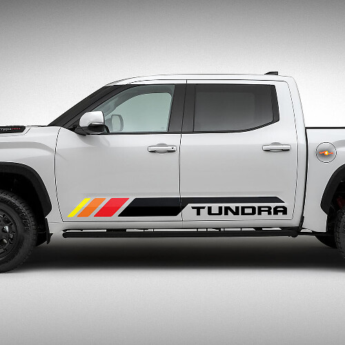 Heritage Side Stripes Vinyl Decal Kit for Toyota Tundra