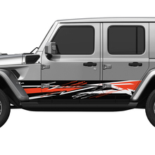 Camo Splash Wrap Side Doors Vinyl decal sticker fit Jeep Wrangler 3 3