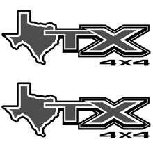 Texas 4X4 Mountain Vinyl Decals Stickers Graphics for Musclecar truck F-250 F-350 Super Duty STX 2