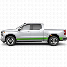 Slim Accent Door & Bedside Vinyl Stripes for Chevrolet Silverado 1500 T1XX 2019-2026_5