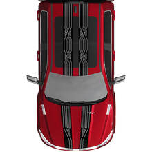 Dual Stripes Vinyl Decals Stickers Graphics for Dodge RAM 1500 TUNGSTEN 2