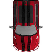 Dual Stripes Vinyl Decals Stickers Graphics for Dodge RAM 1500 TUNGSTEN 3