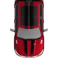 Dual Stripes Rally Vinyl Decals Stickers Graphics for Dodge RAM 1500 TUNGSTEN 3