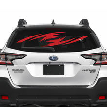 Rear Window Wings Vinyl Sticker Decal Graphic fit Suba Outback 3