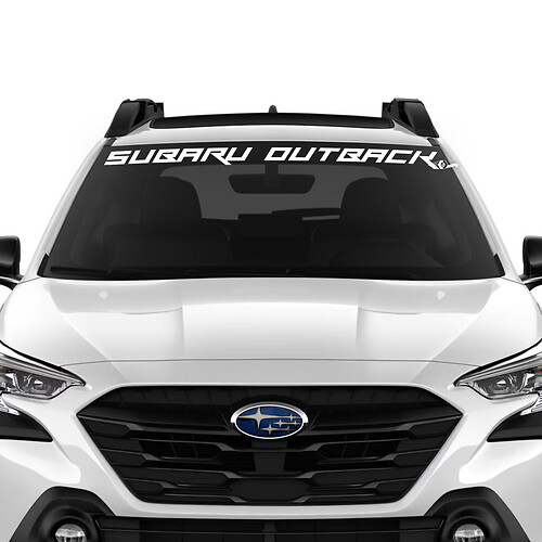 Windshield Vinyl Sticker Decal Graphic for Subaru Outback 2 1