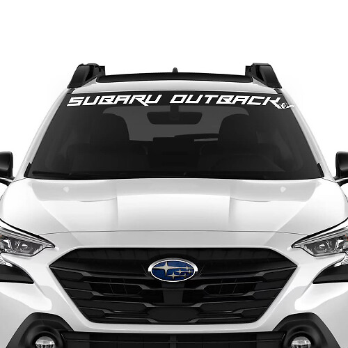 Windshield Vinyl Decal Sticker for Subaru Outback