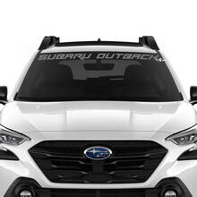 Windshield Vinyl Decal Sticker for Subaru Outback 2