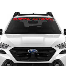 Windshield Vinyl Decal Sticker for Subaru Outback 3