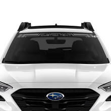 Stripes Windshield Vinyl Decal Sticker for Subaru Outback 2